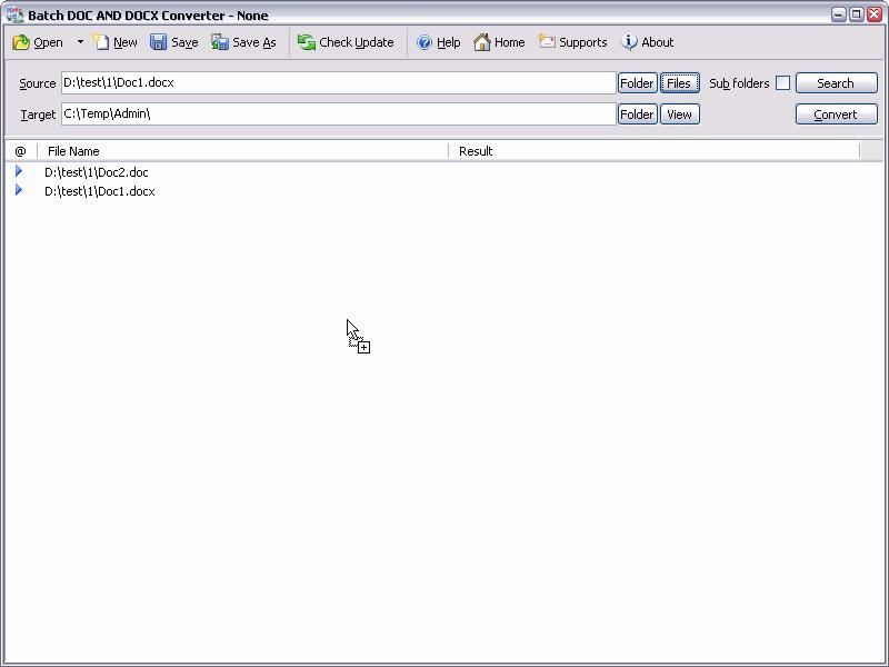 Batch DOC and DOCX Converter下载,DOC和DOCX文档转换软件