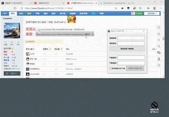 百度网盘,提速工具,IDM.