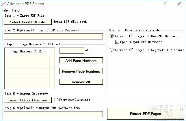Advanced PDF Splitter下载,PDF拆分软件,PDF拆分