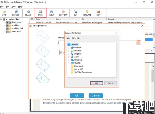 BitRecover MBOX to CSV Wizard下载,格式转换,文档转换