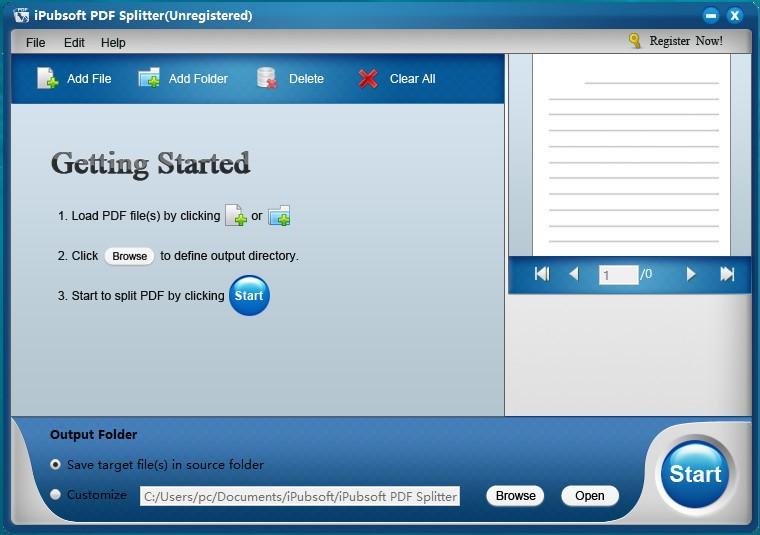 iPubsoft PDF Splitter下载,PDF文件拆分软件,PDF文件拆分