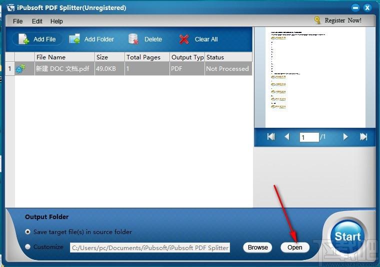 iPubsoft PDF Splitter下载,PDF文件拆分软件,PDF文件拆分
