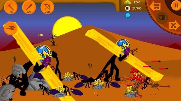 火柴人战争无限战斗正版(Stickman War:Infinity warriors)下载,火柴人战争无限战斗,策略游戏,战争游戏