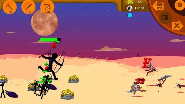 火柴人战争无限战斗正版(Stickman War:Infinity warriors)下载,火柴人战争无限战斗,策略游戏,战争游戏